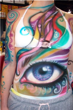 Festival Tattoo Body Painting 